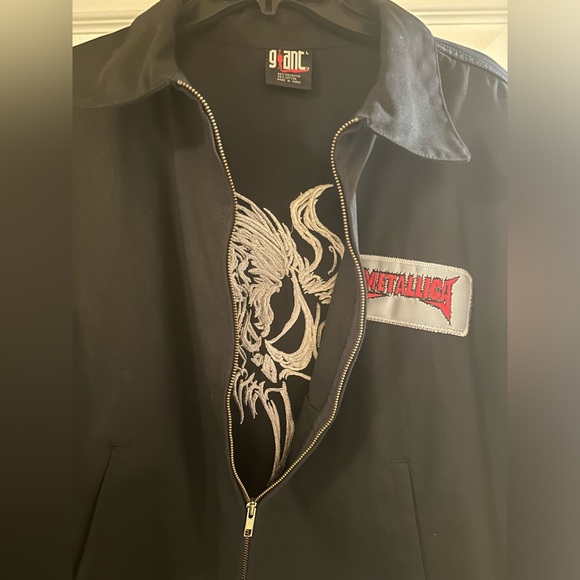 Vintage (2003) Metallica Scary Guy Work Jacket • Rare - Picture 2 of 5